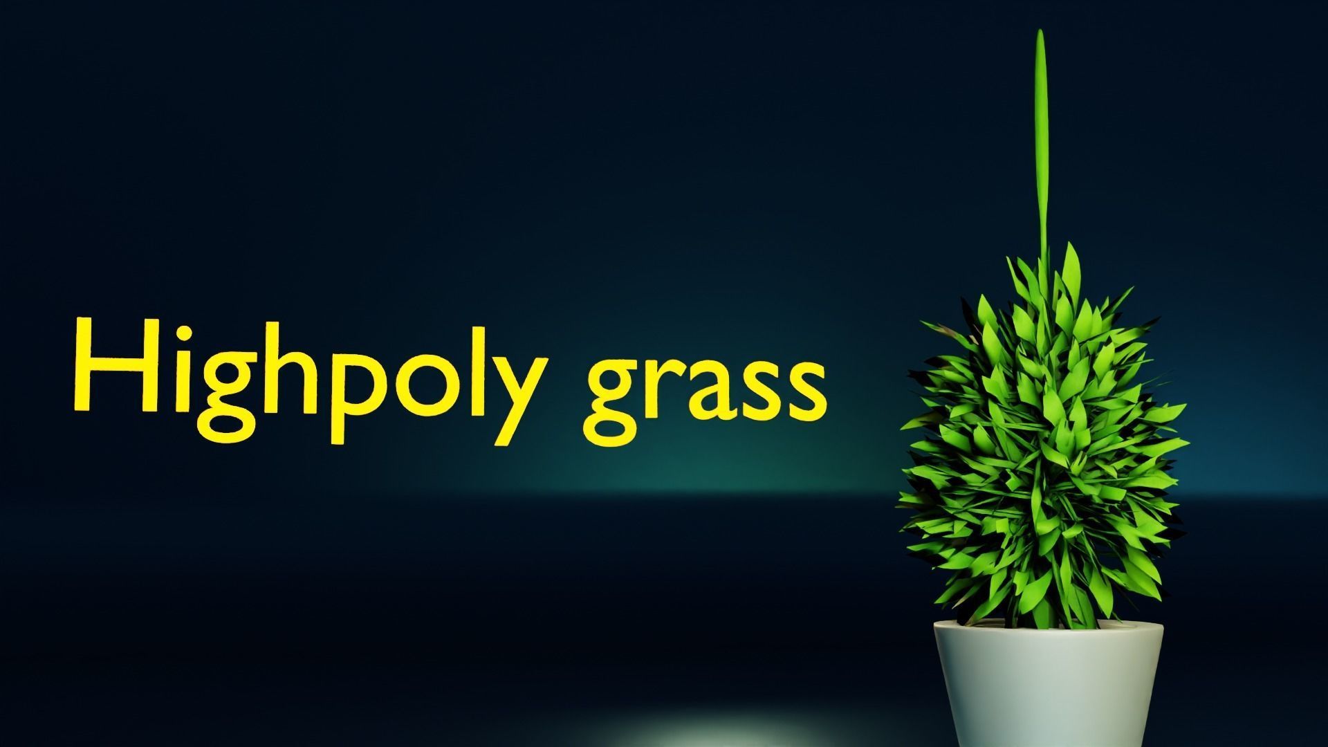 High resolution models of grass 3D model_16