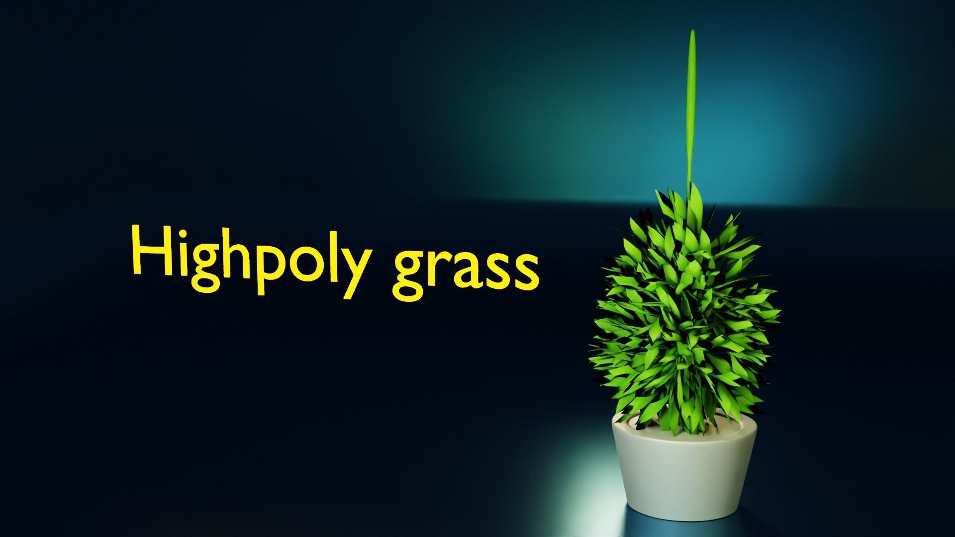 High resolution models of grass 3D model_21