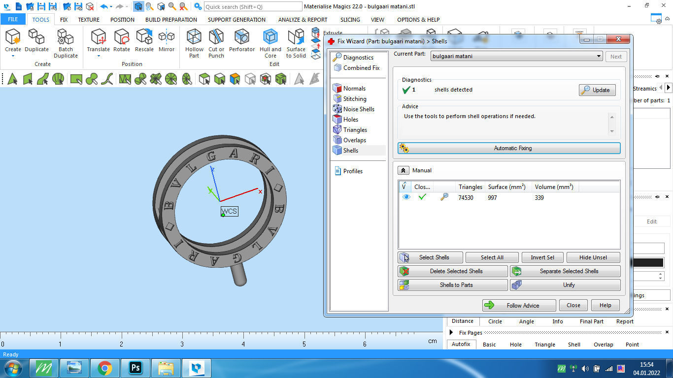 Bulgari ring 3D print model_7