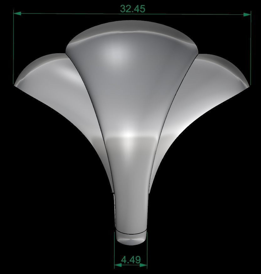 POLISHED FUSION RING-R24- 3D print model_5