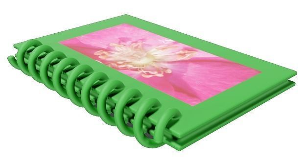 Spectacular Office Diary Low-poly 3D model_2