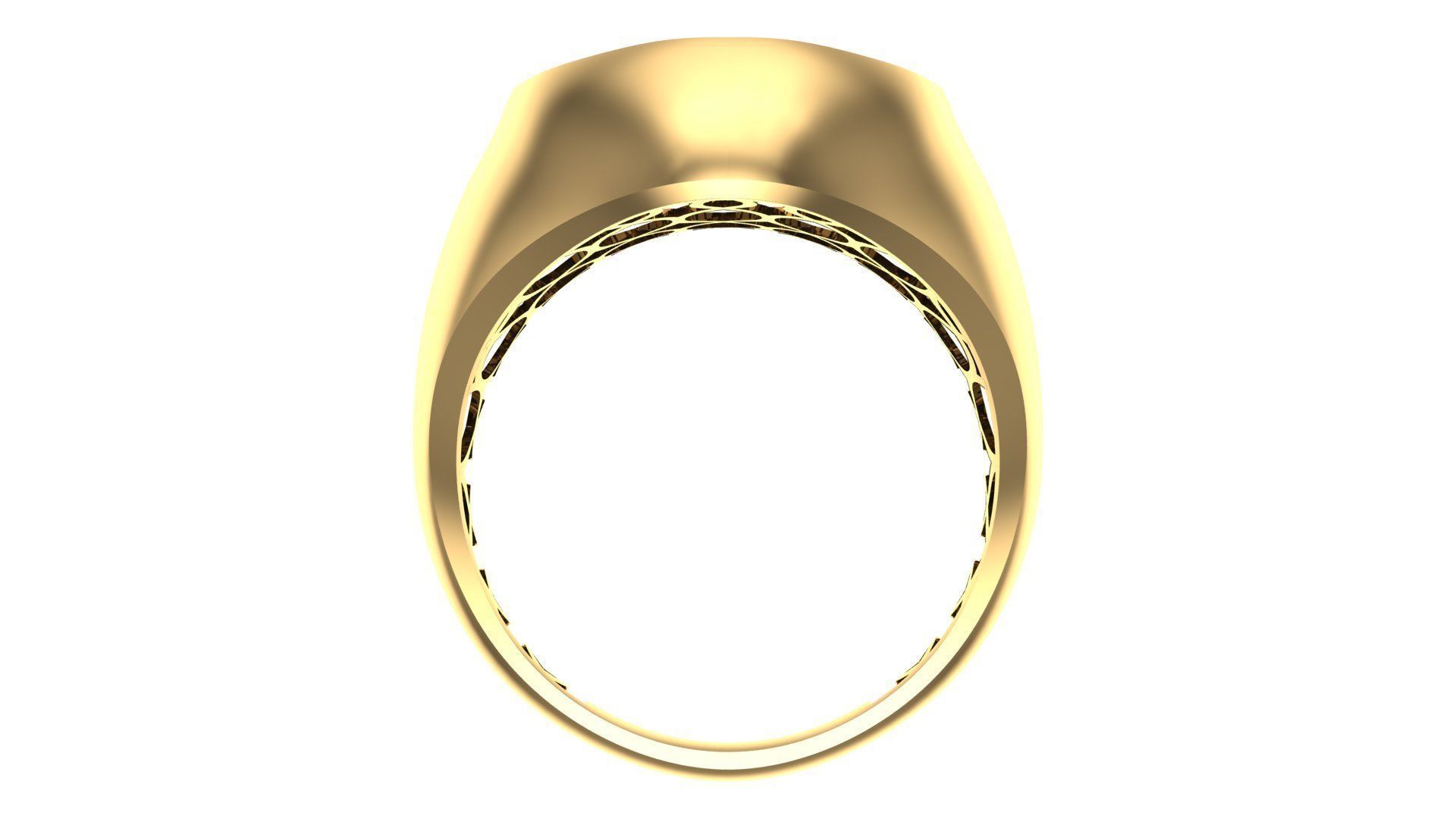 25 PCS POLISHED FUSION RING 3D print model_39