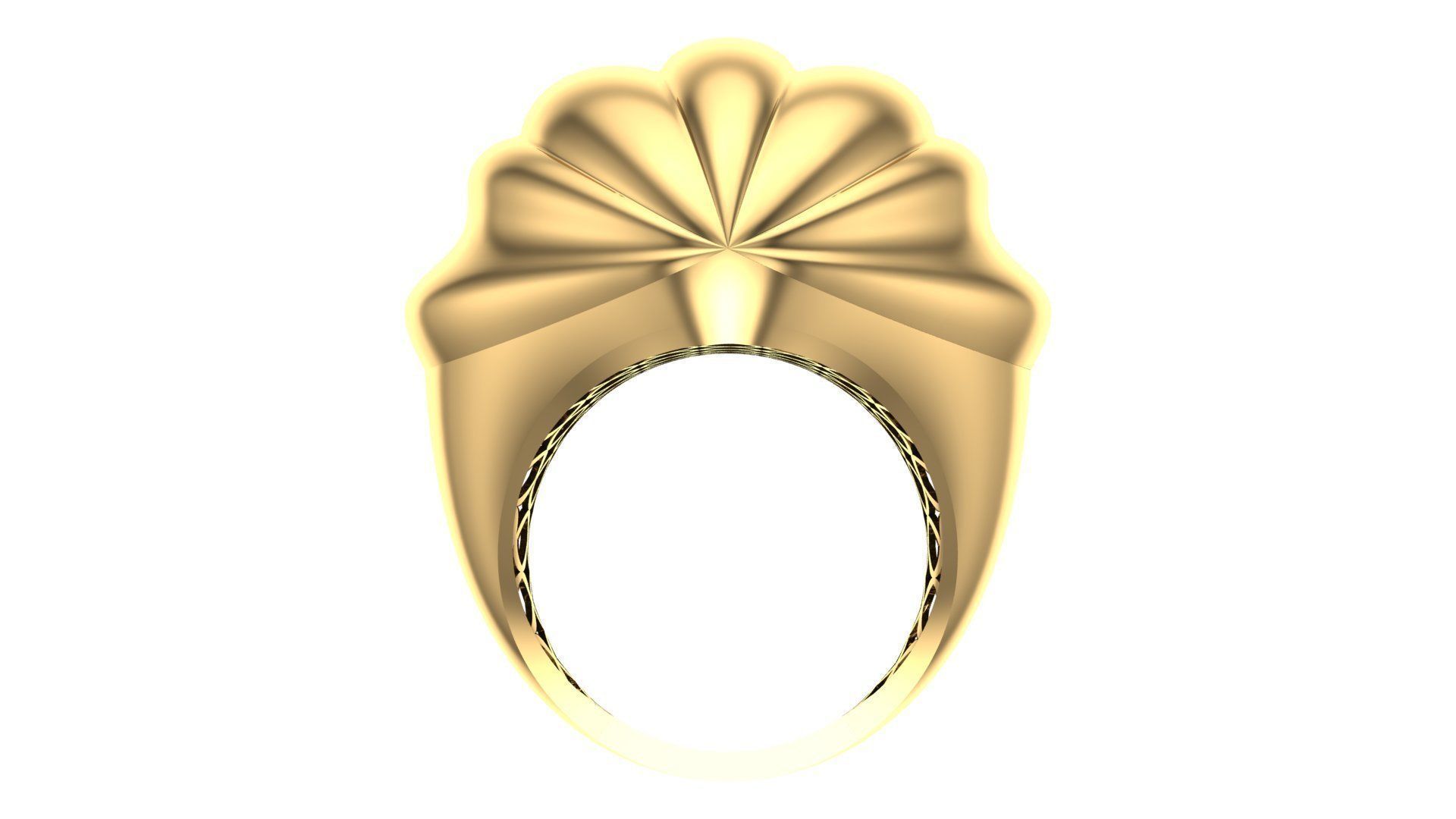 25 PCS POLISHED FUSION RING 3D print model_53