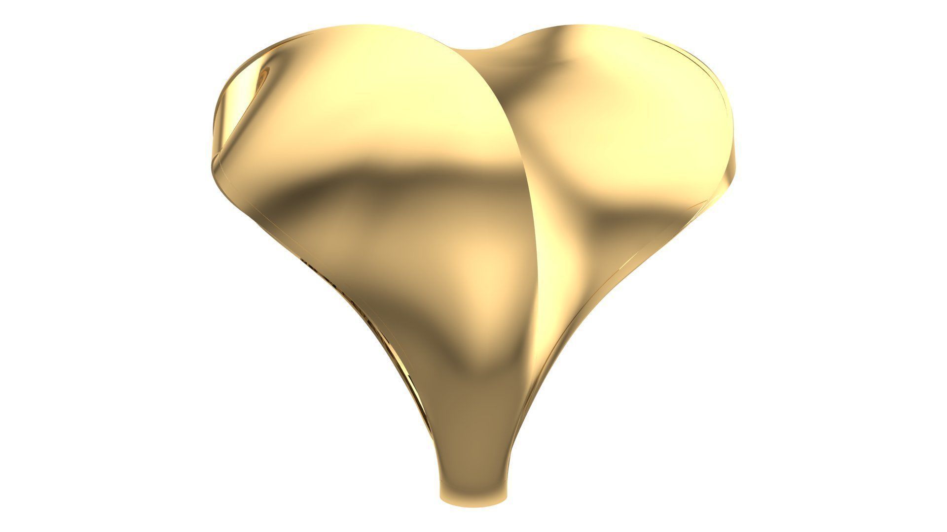 25 PCS POLISHED FUSION RING 3D print model_99