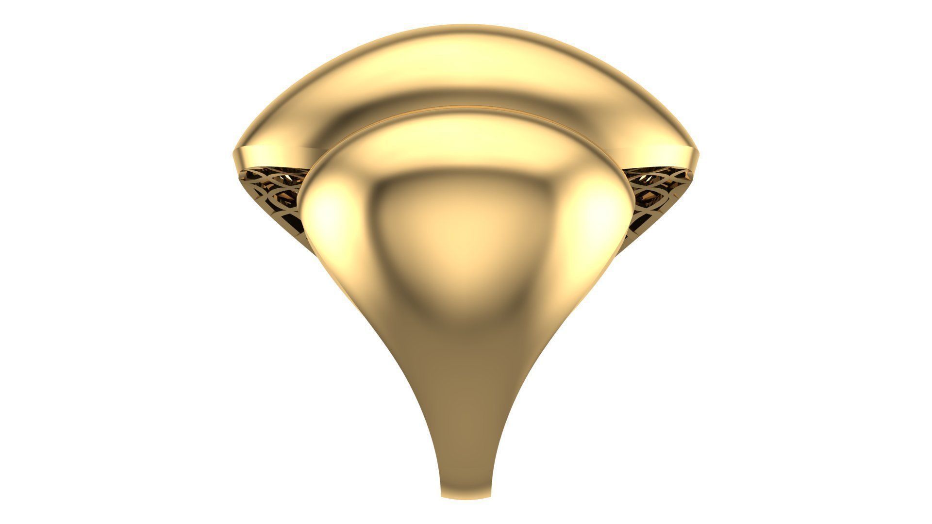 25 PCS POLISHED FUSION RING 3D print model_112