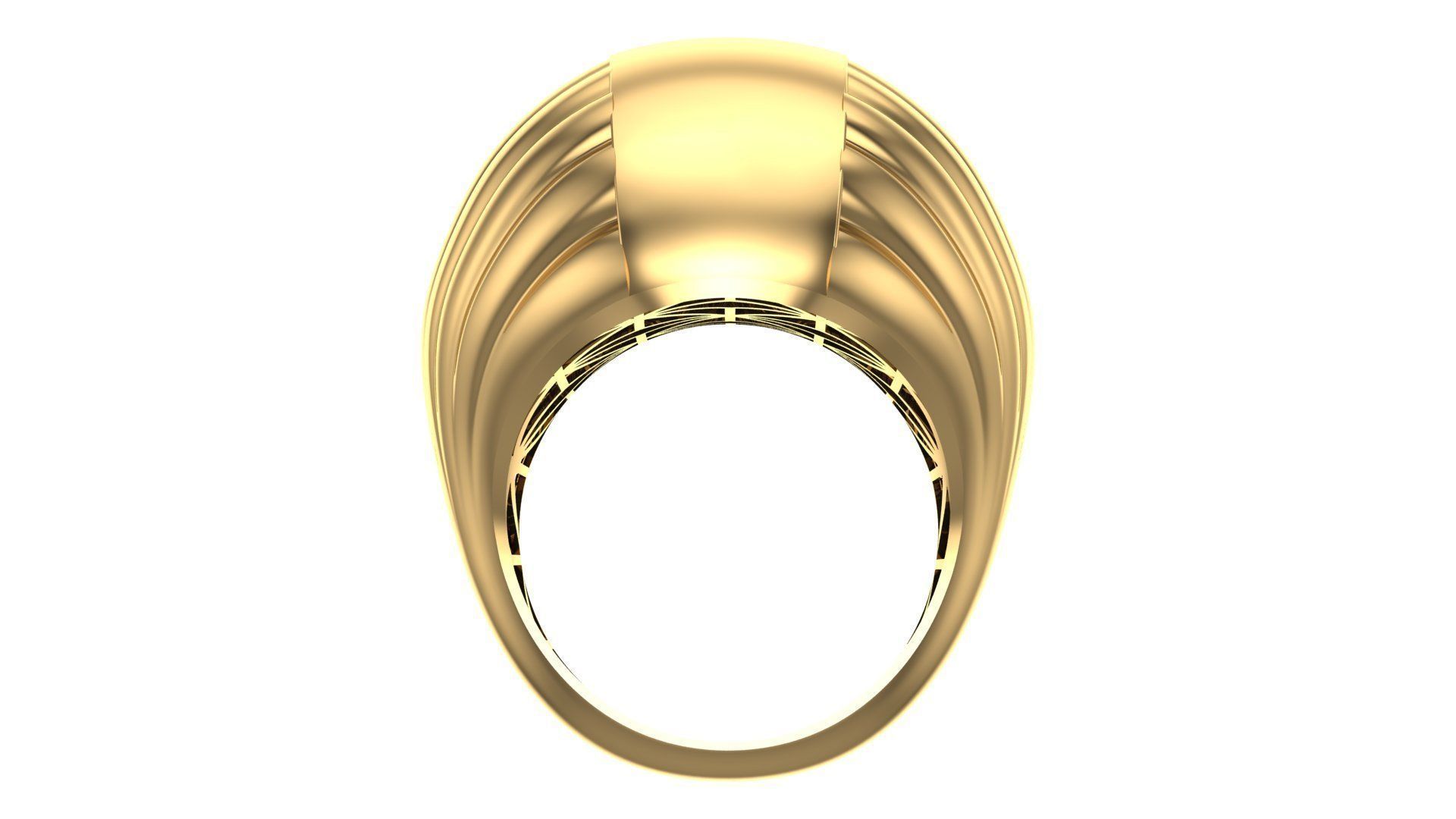 25 PCS POLISHED FUSION RING 3D print model_68