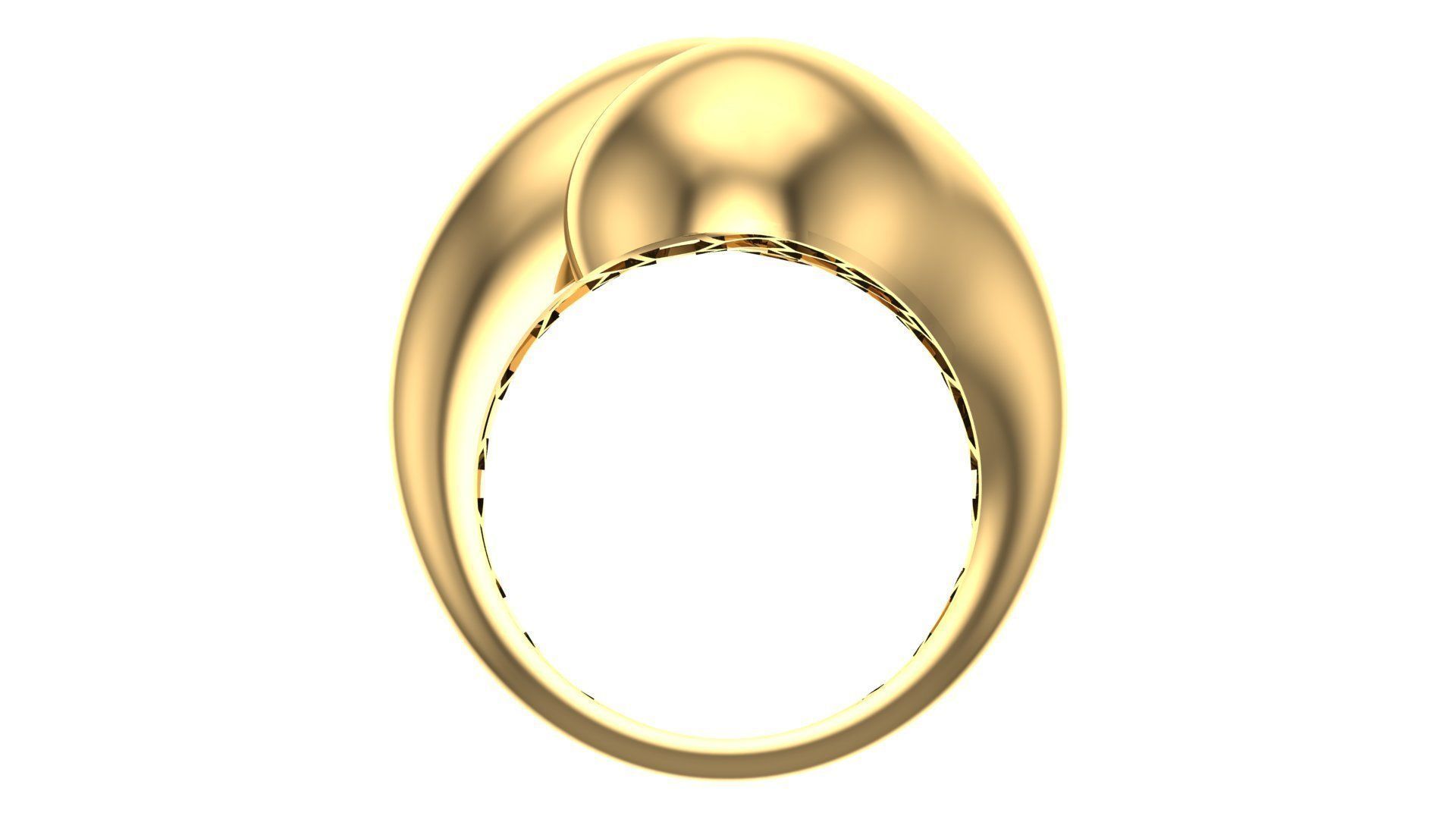25 PCS POLISHED FUSION RING 3D print model_25