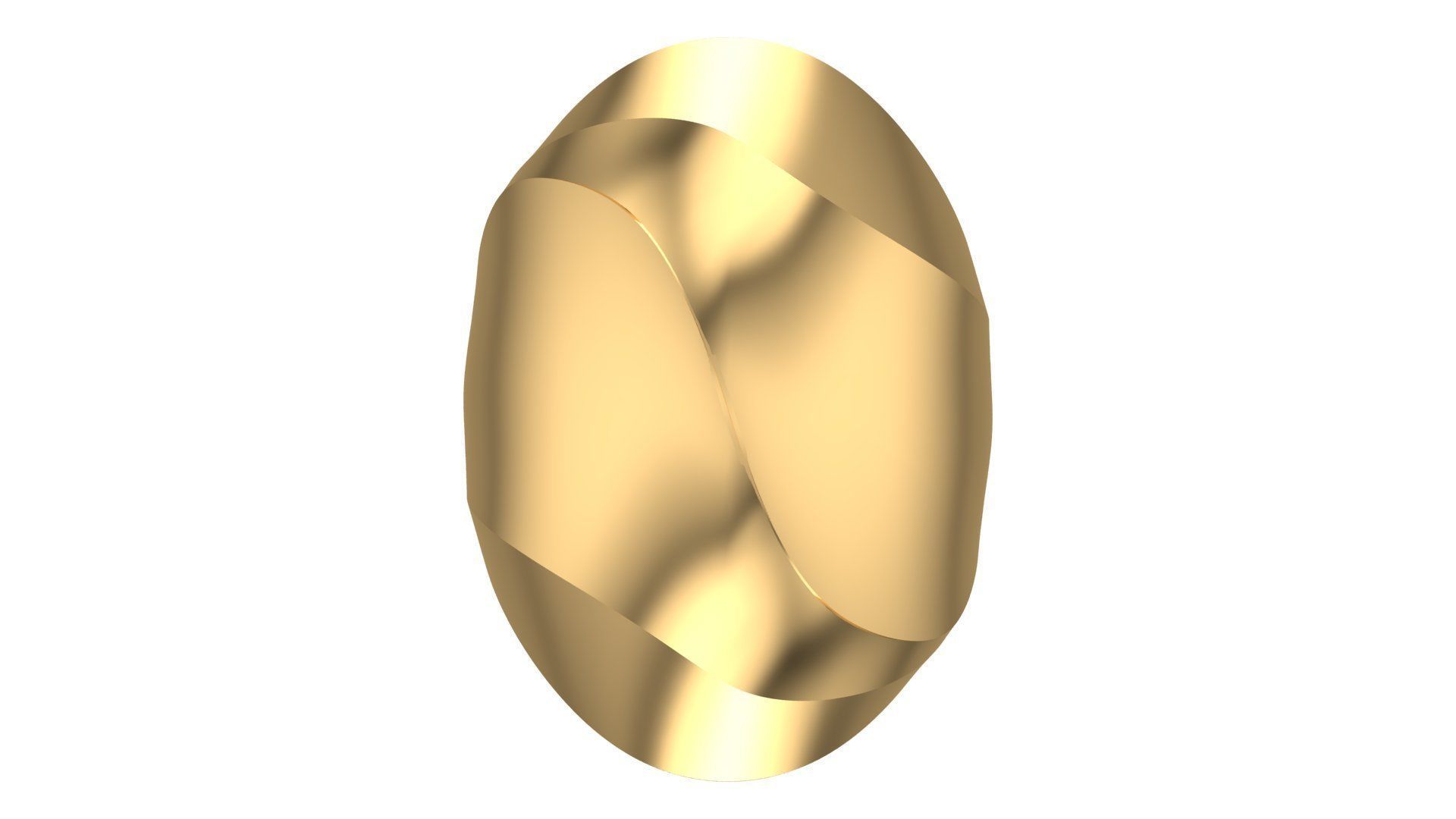 25 PCS POLISHED FUSION RING 3D print model_121