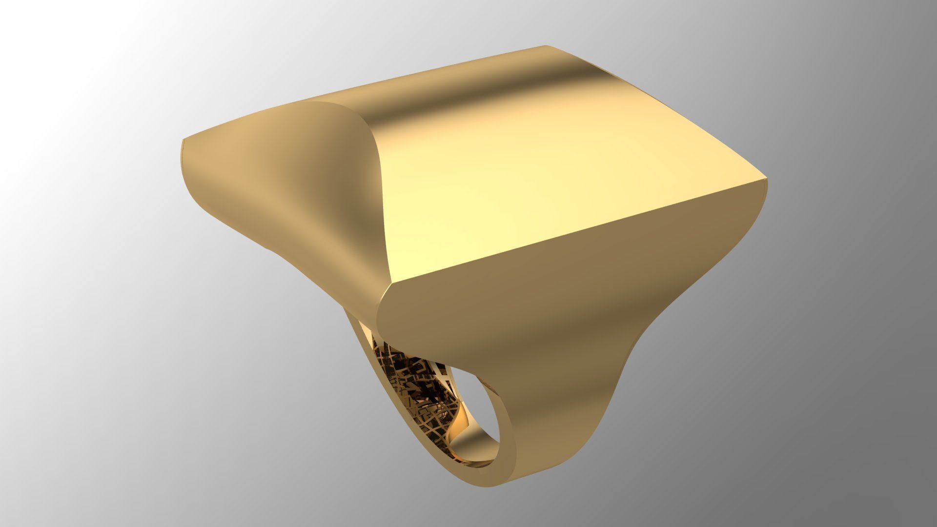 25 PCS POLISHED FUSION RING 3D print model_15