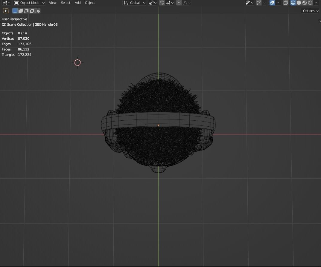 3D NFT Stylized Character Base Template in Blender 3D model_21