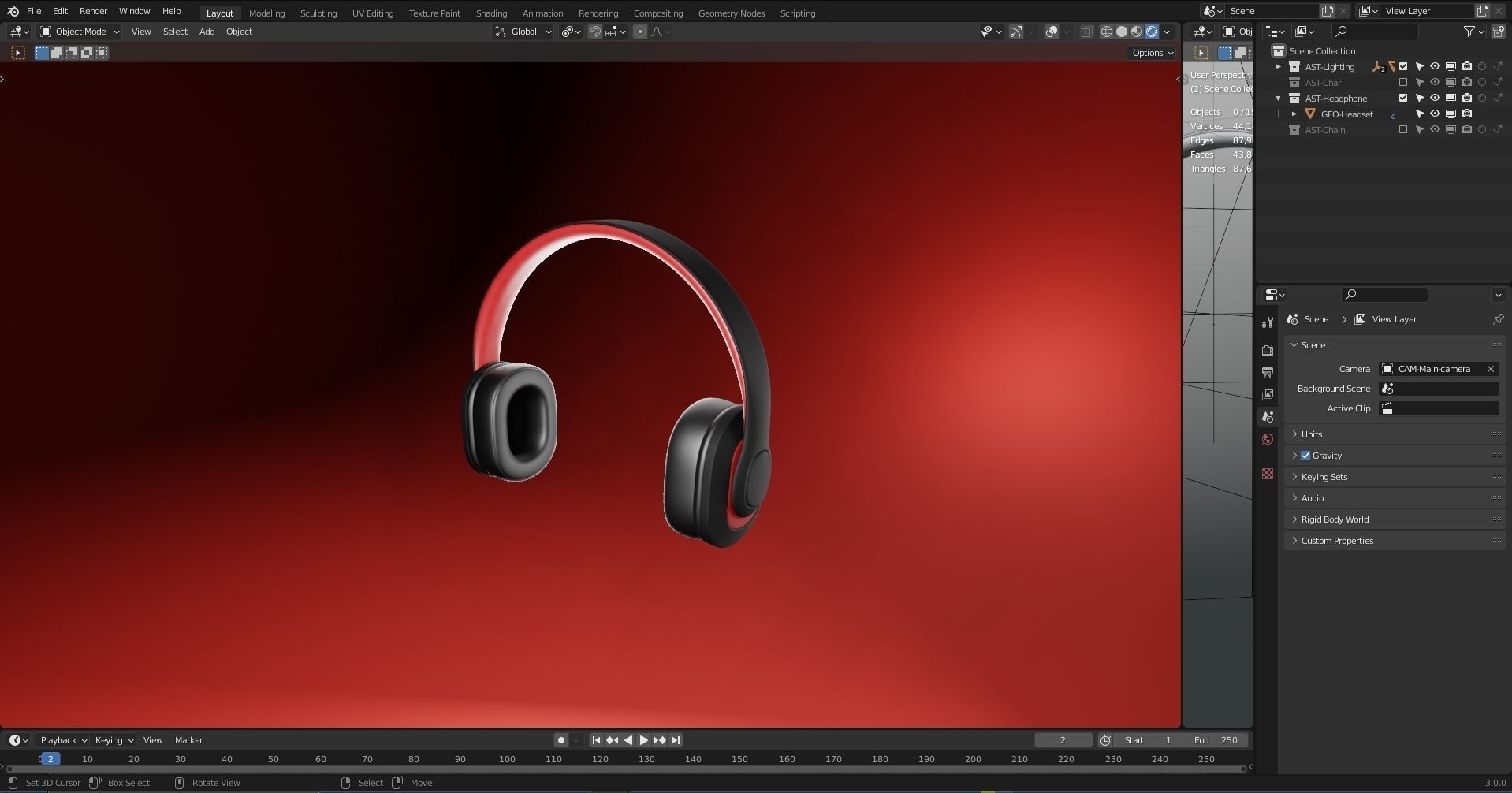 3D NFT Stylized Character Base Template in Blender 3D model_13