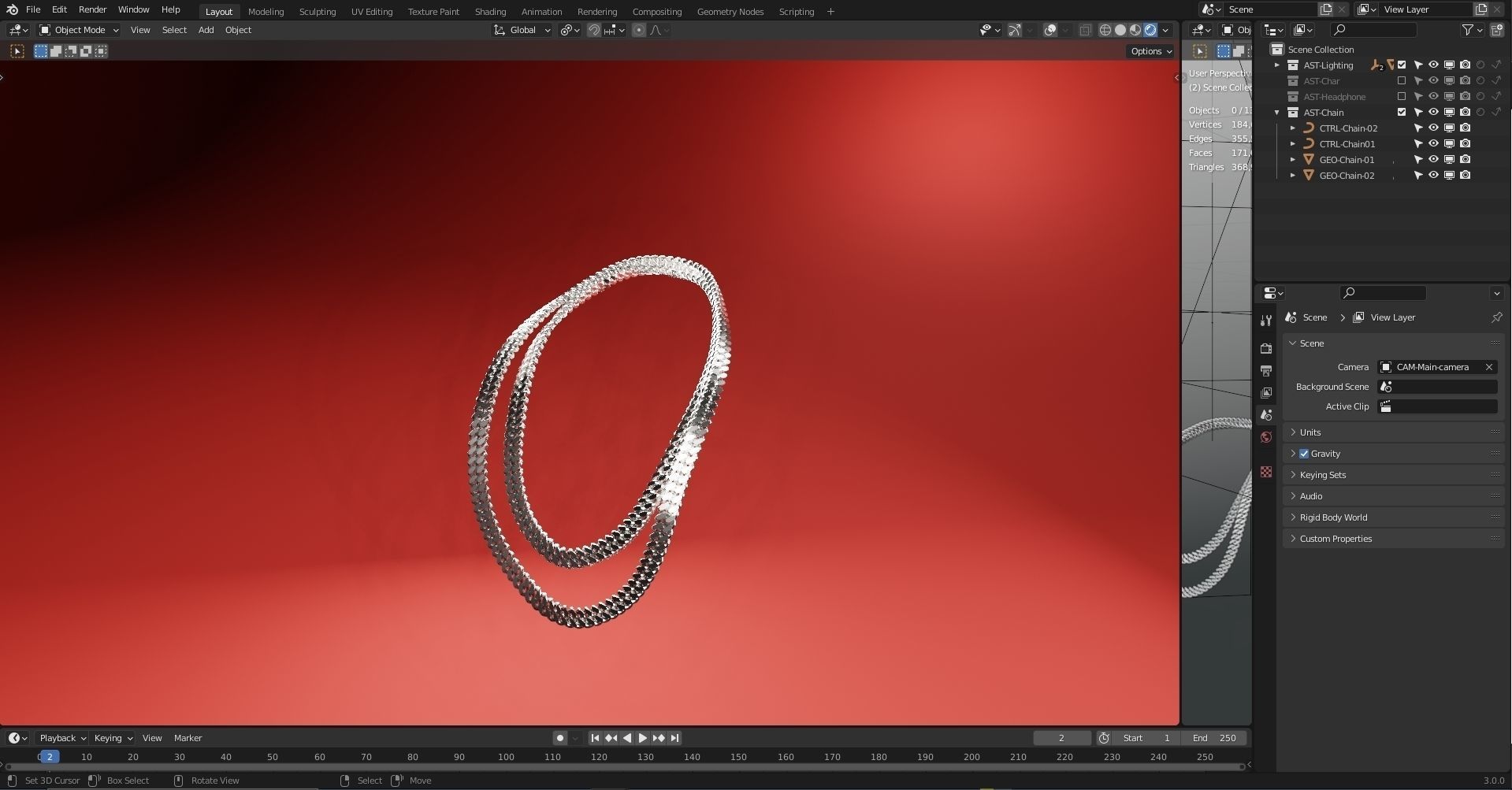 3D NFT Stylized Character Base Template in Blender 3D model_14