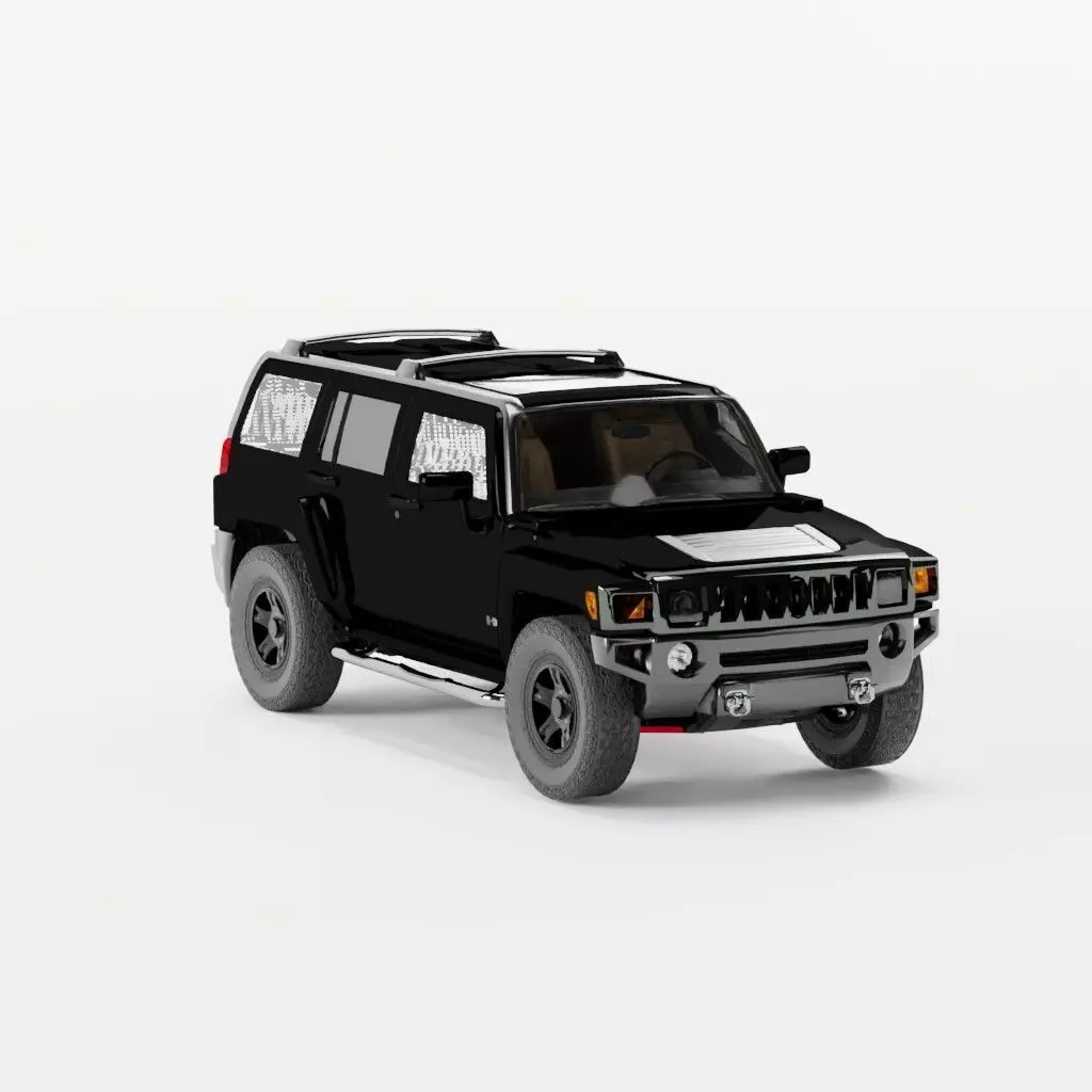 Hummer H3 Free 3D model
