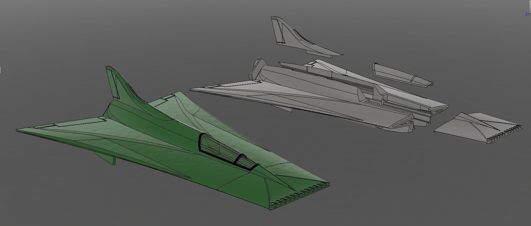 SAAB Lx 3D print model_5