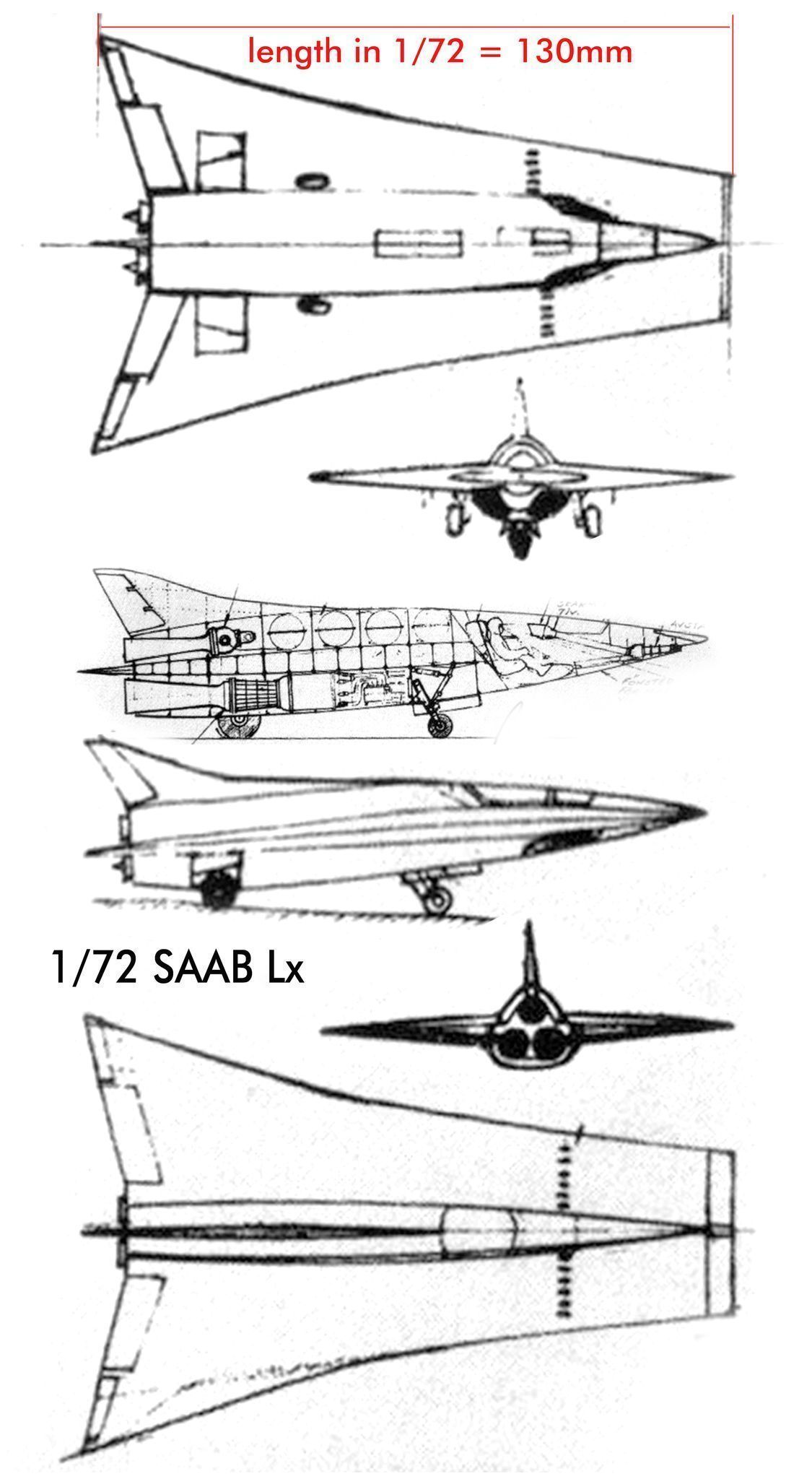 SAAB Lx 3D print model_7