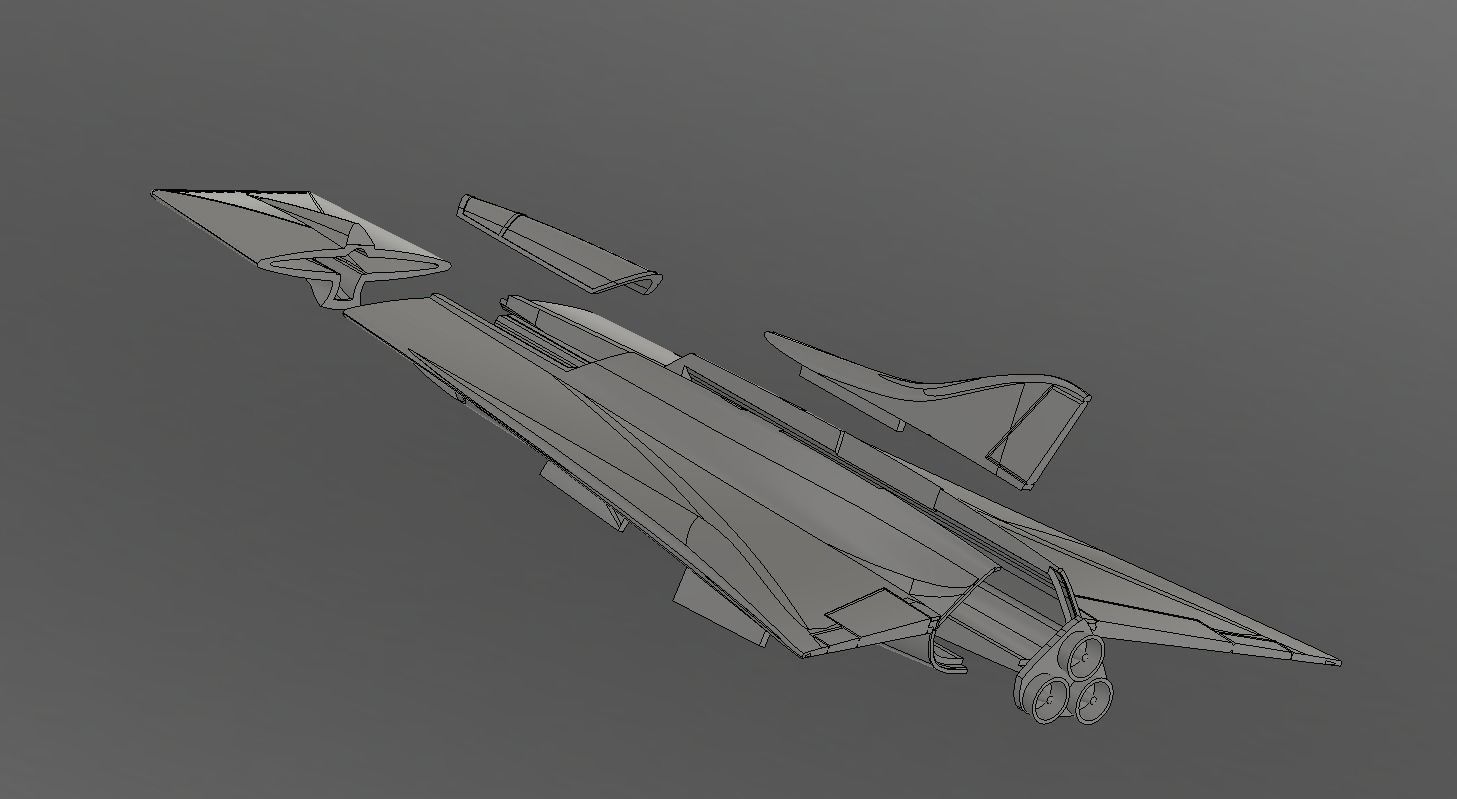 SAAB Lx 3D print model_3