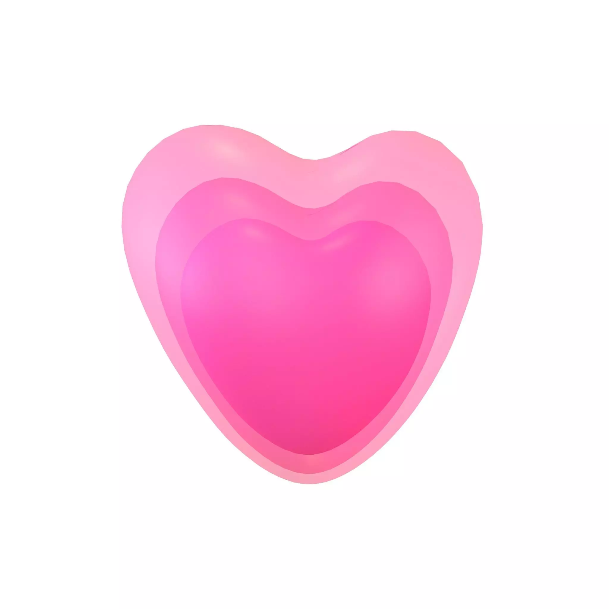Growing Heart v1 001 Low-poly 3D model_0
