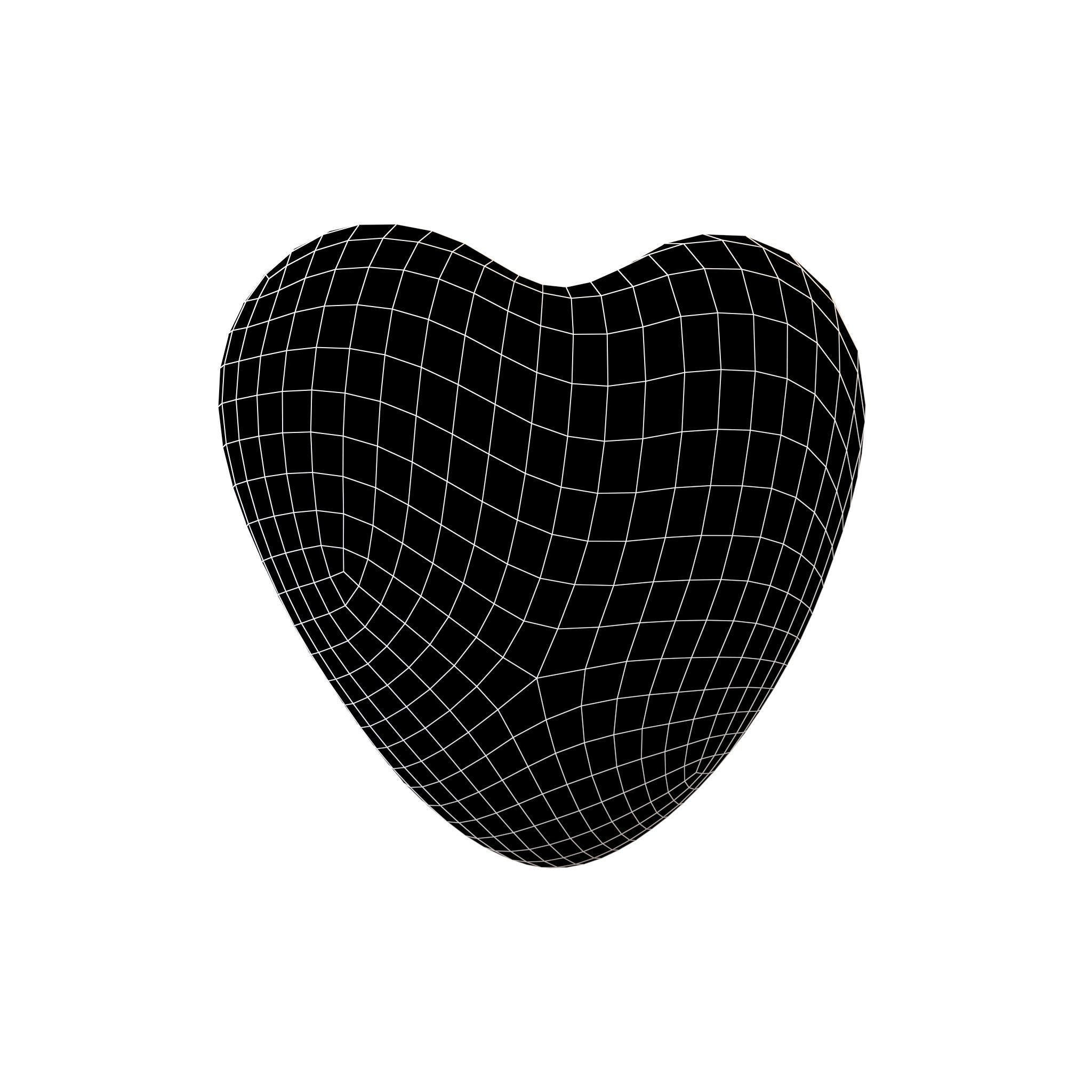 Growing Heart v1 001 Low-poly 3D model_5