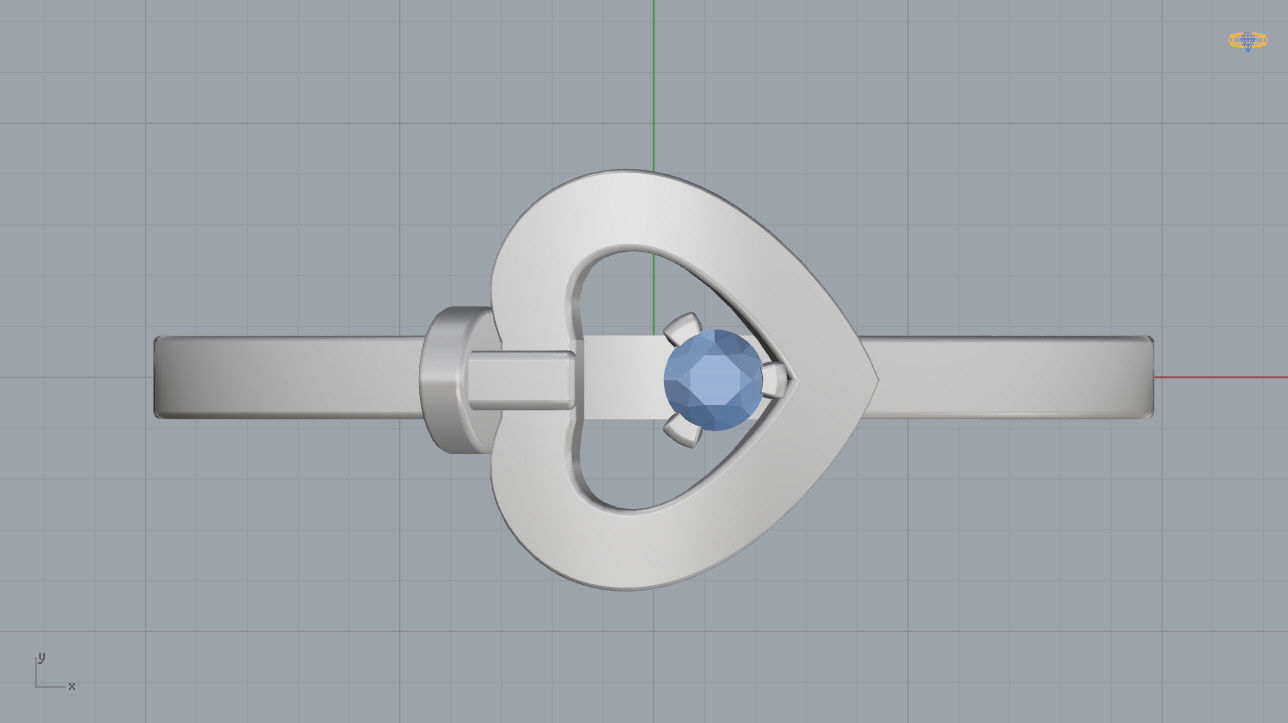 Fred Ring 3D print model_7