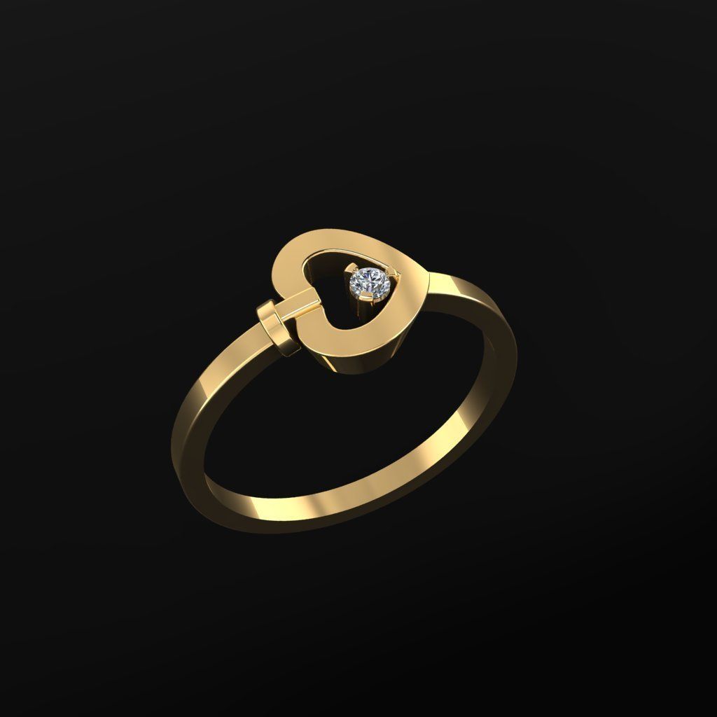 Fred Ring 3D print model_1