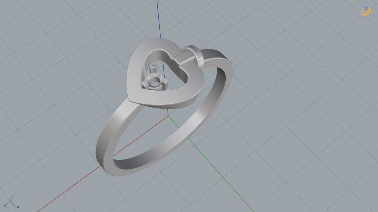 Fred Ring 3D print model_12