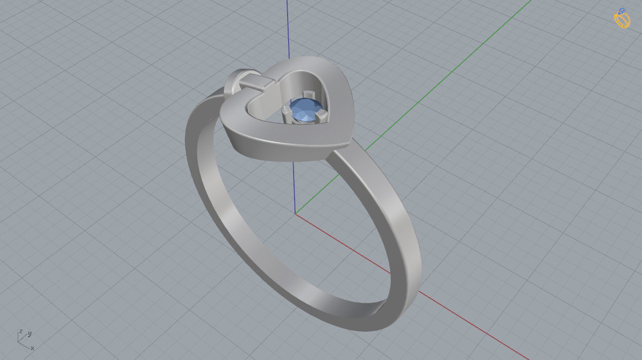 Fred Ring 3D print model_11