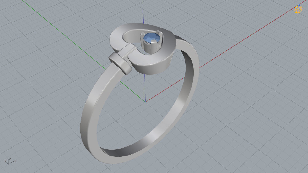 Fred Ring 3D print model_10