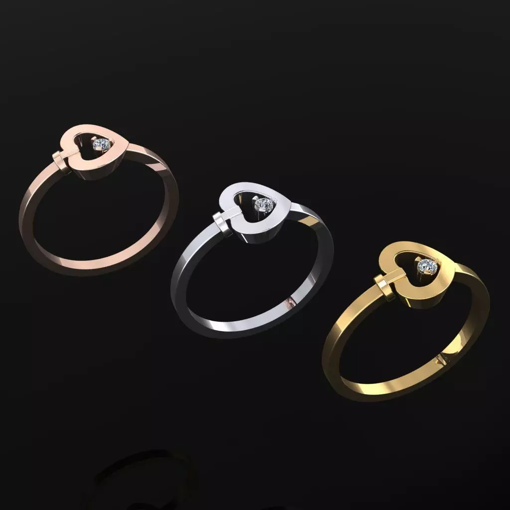 Fred Ring 3D print model_0