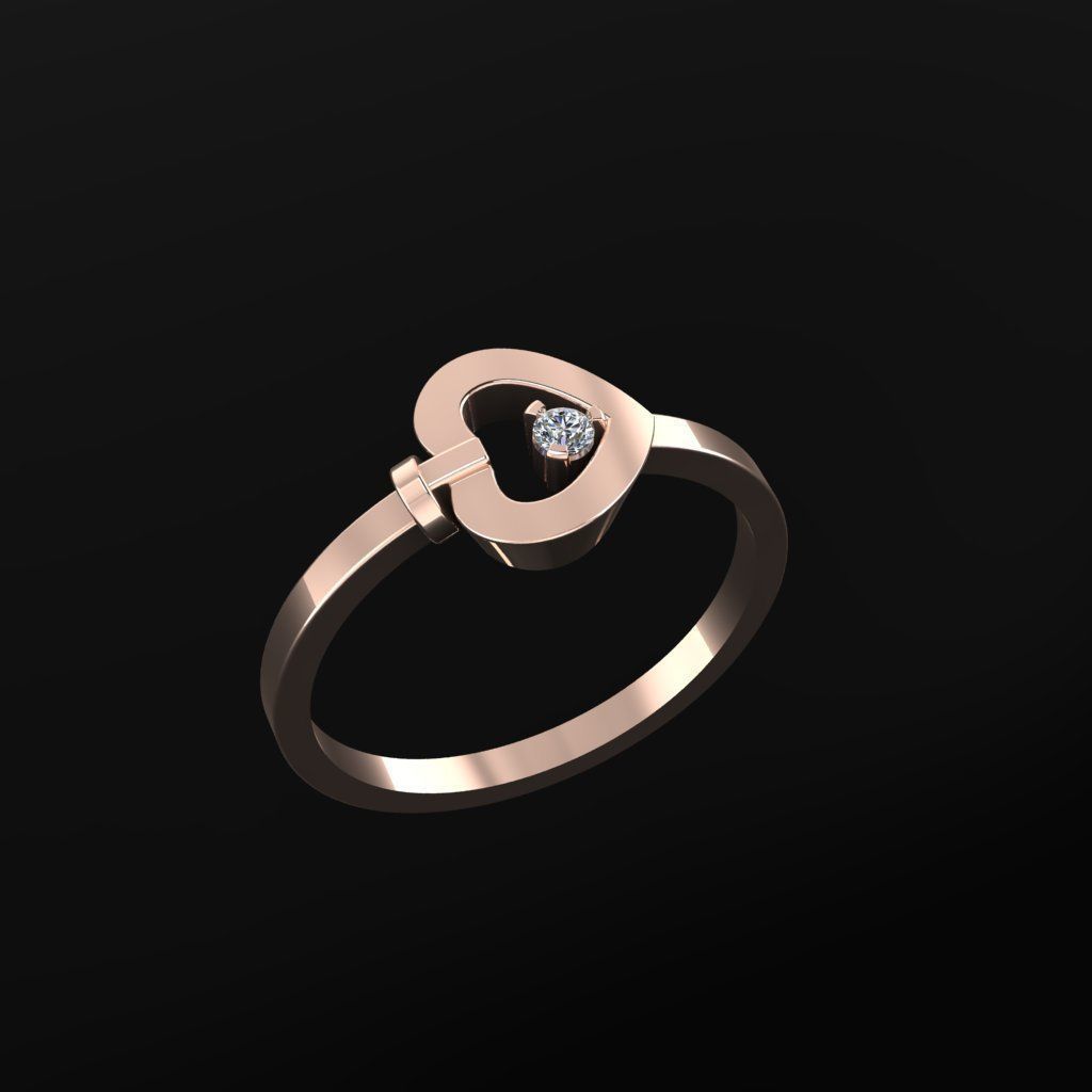 Fred Ring 3D print model_2