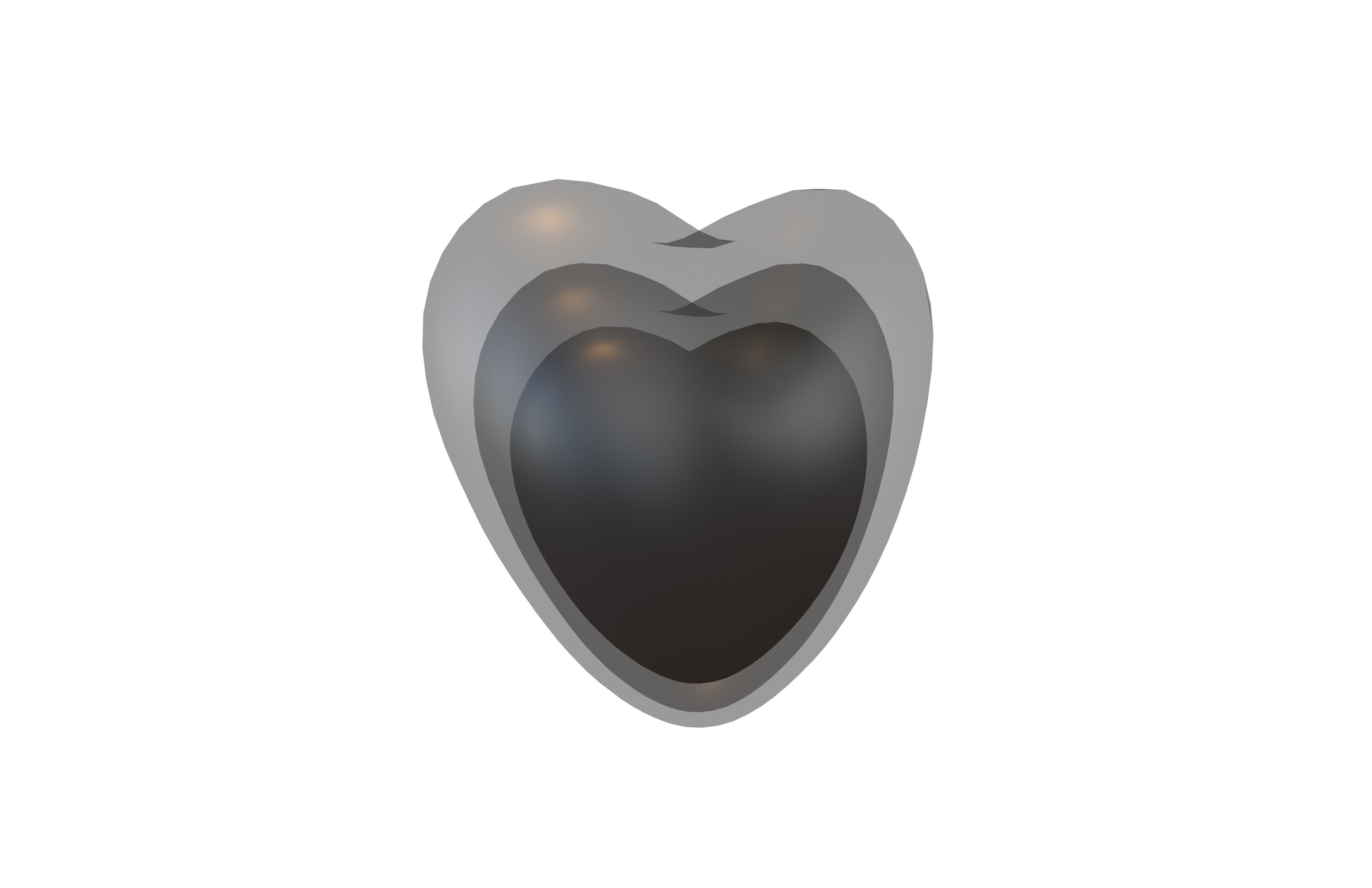 Growing Heart v1 003 Low-poly 3D model_1