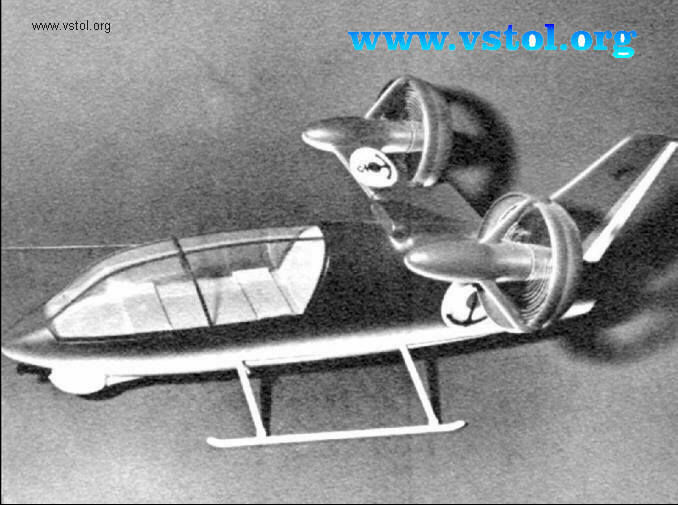 NORD 501 combat VSTOL 3D print model_5