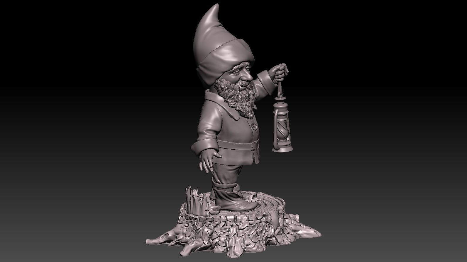 Garden Gnome 3D print model 3D model 3D printable | CGTrader