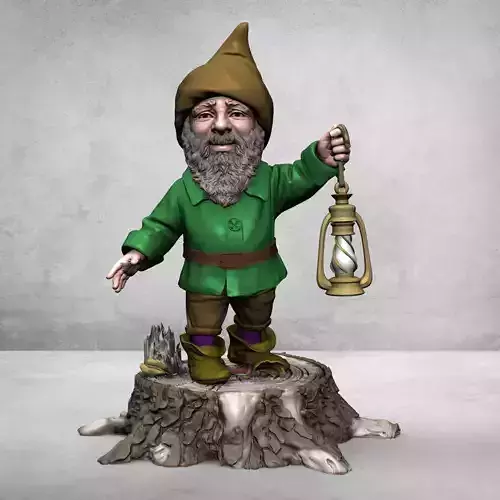 Garden Gnome 3D print model 3D print model