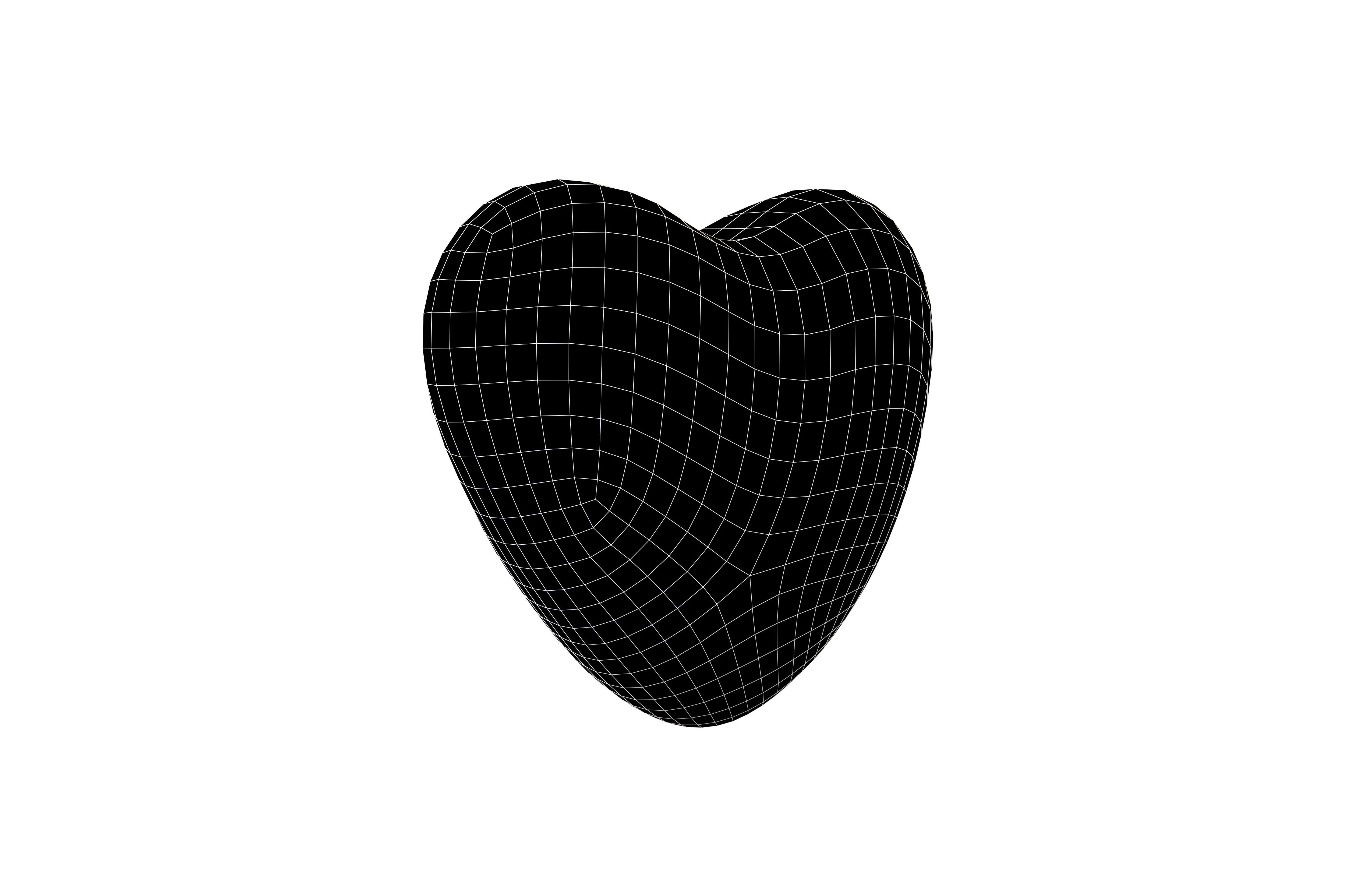 Growing Heart v1 010 Low-poly 3D model_6