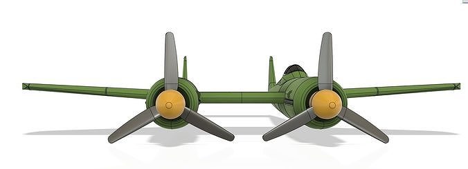 Junkers EF109 3D print model