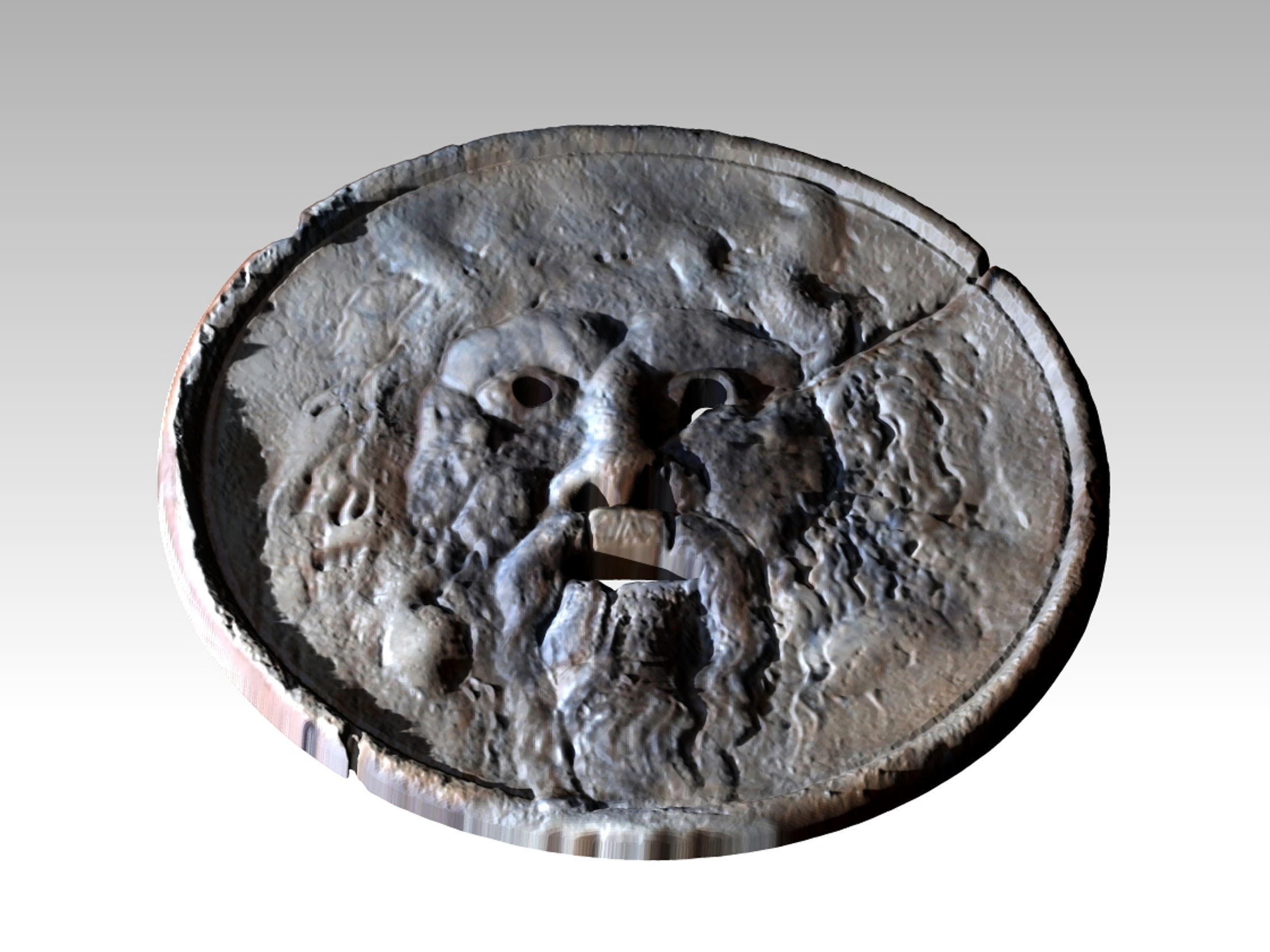 BOCCA DELLA VERITA  MOUTH OF TRUTH 3D model_4