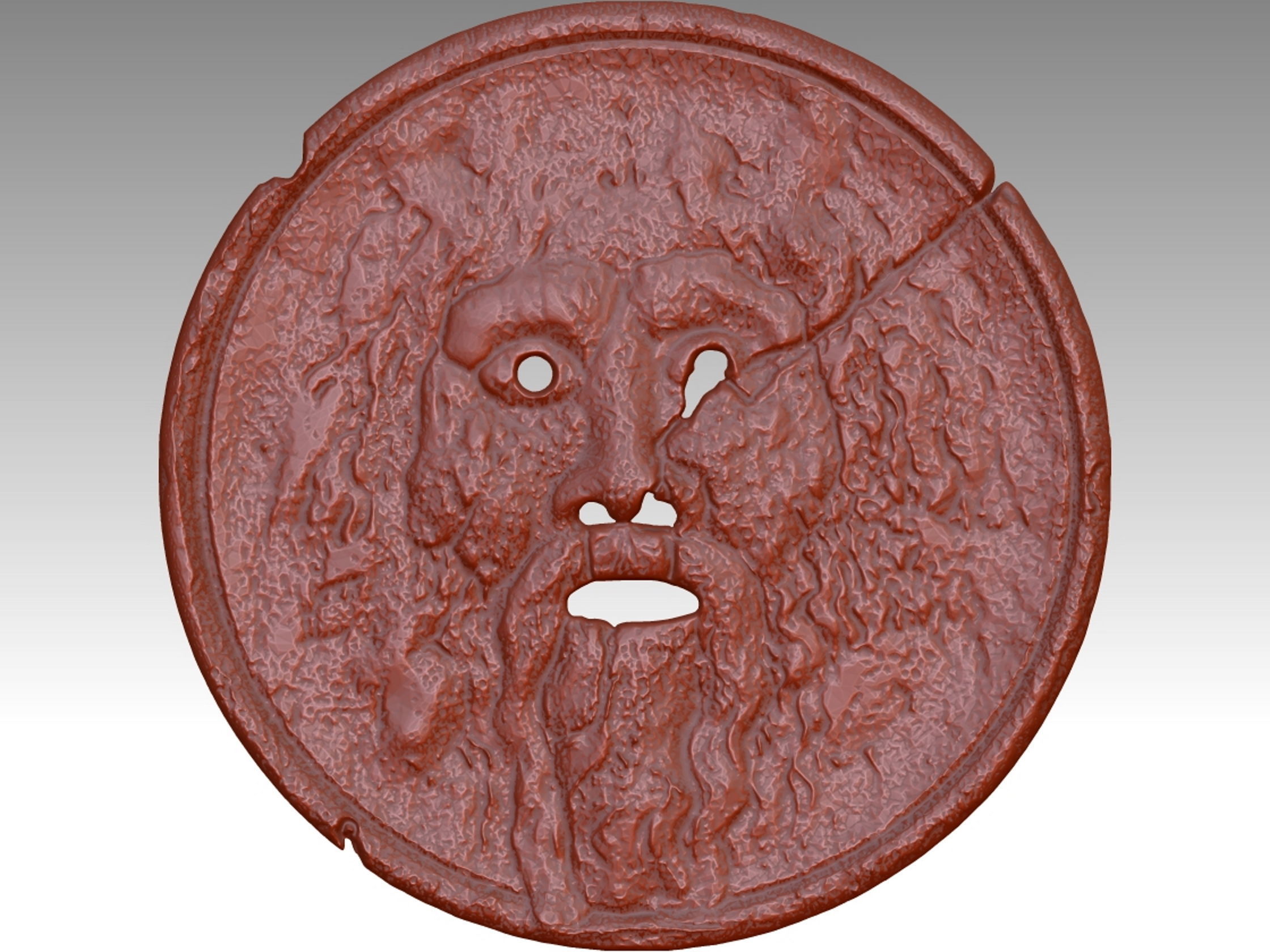 BOCCA DELLA VERITA  MOUTH OF TRUTH 3D model_5