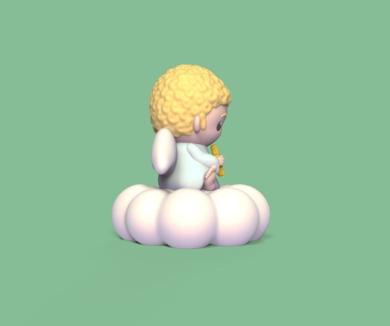 Angel Cloud 3D print model_1