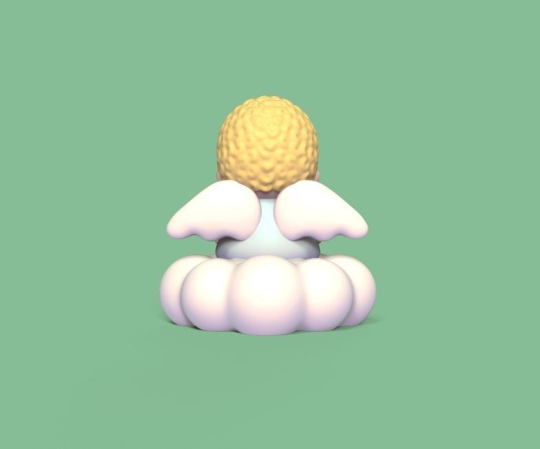 Angel Cloud 3D print model_2