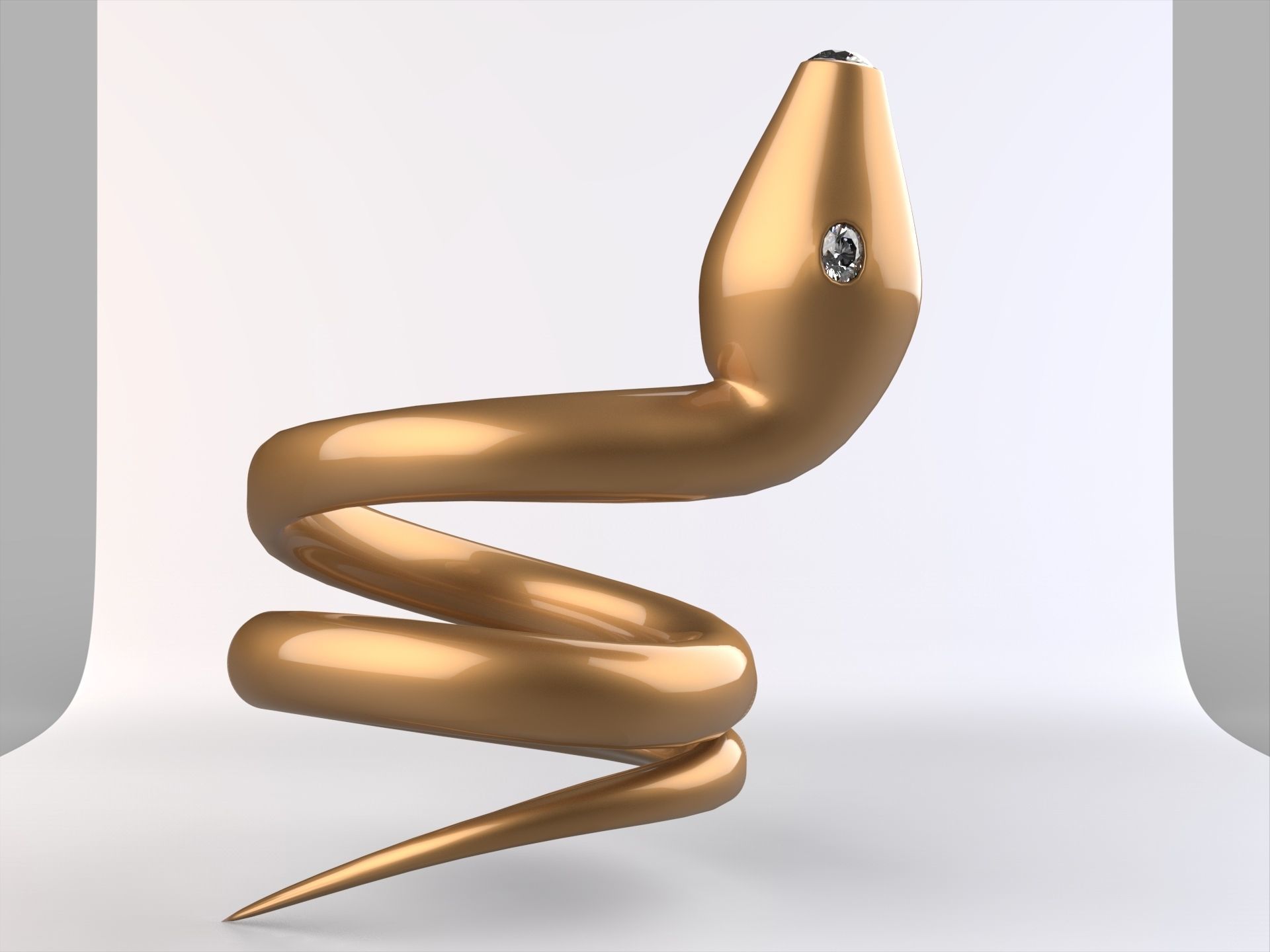 Snack Bracelet 3D print model_1