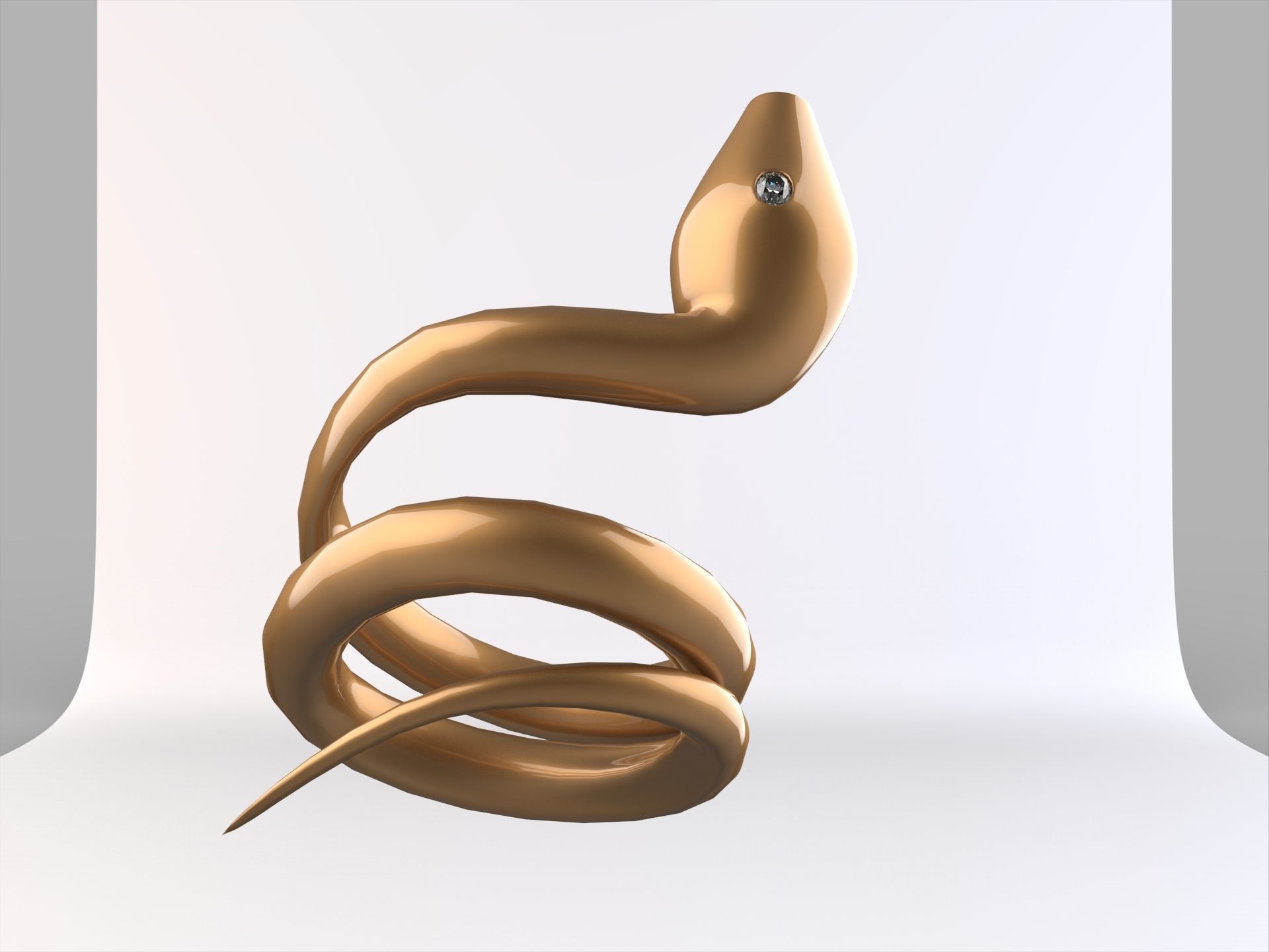 Snack Bracelet 3D print model_3