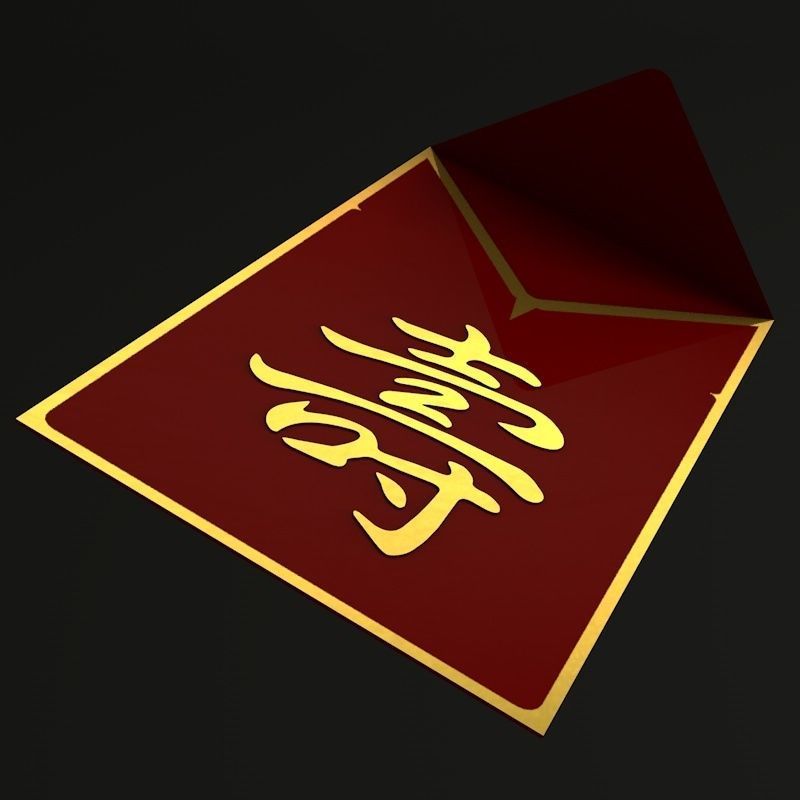 Chinese Lunar New Year Spring Festival Elements 3D Model Collection_26