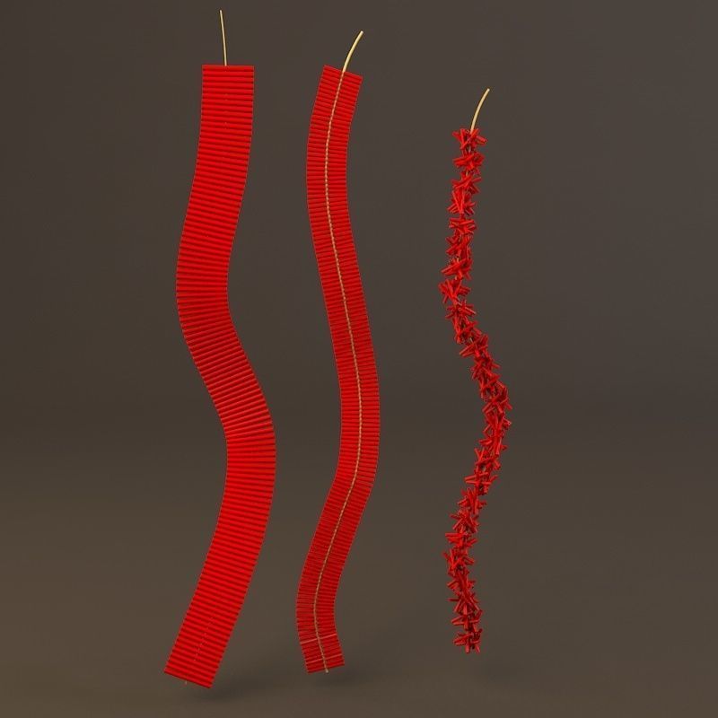 Chinese Lunar New Year Spring Festival Elements 3D Model Collection_5