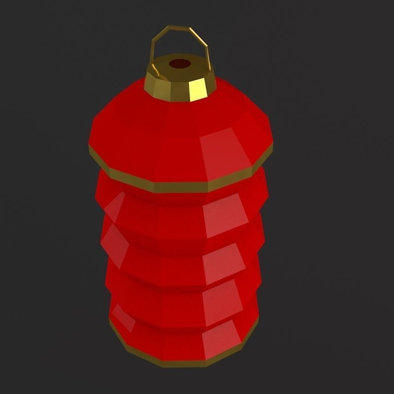 Chinese Lunar New Year Spring Festival Elements 3D Model Collection_45