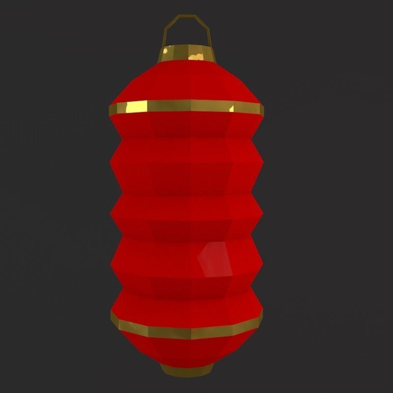 Chinese Lunar New Year Spring Festival Elements 3D Model Collection_36