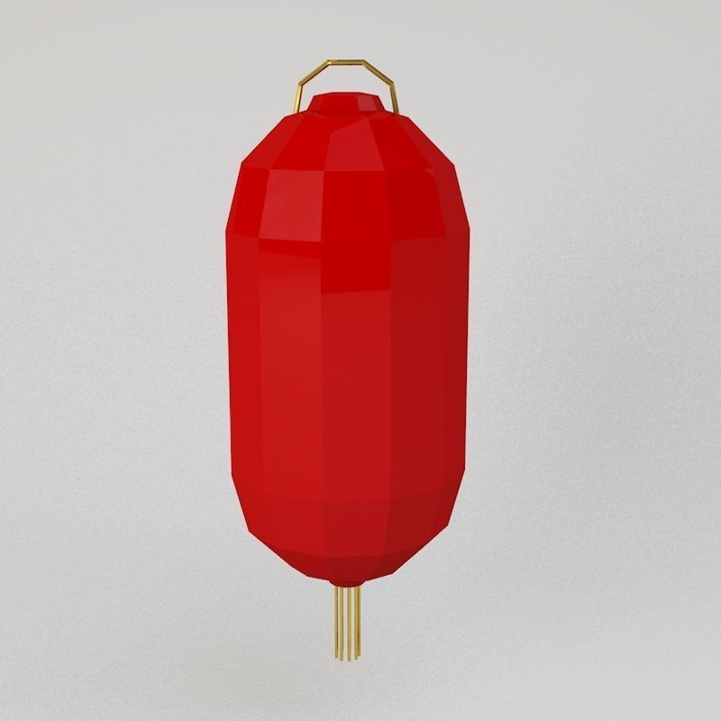 Chinese Lunar New Year Spring Festival Elements 3D Model Collection_48