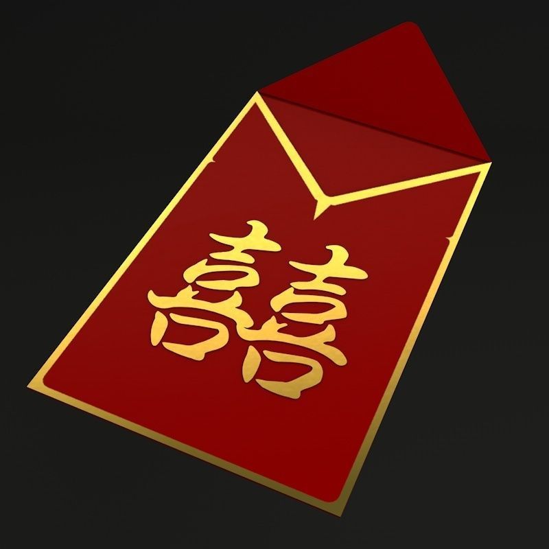 Chinese Lunar New Year Spring Festival Elements 3D Model Collection_19