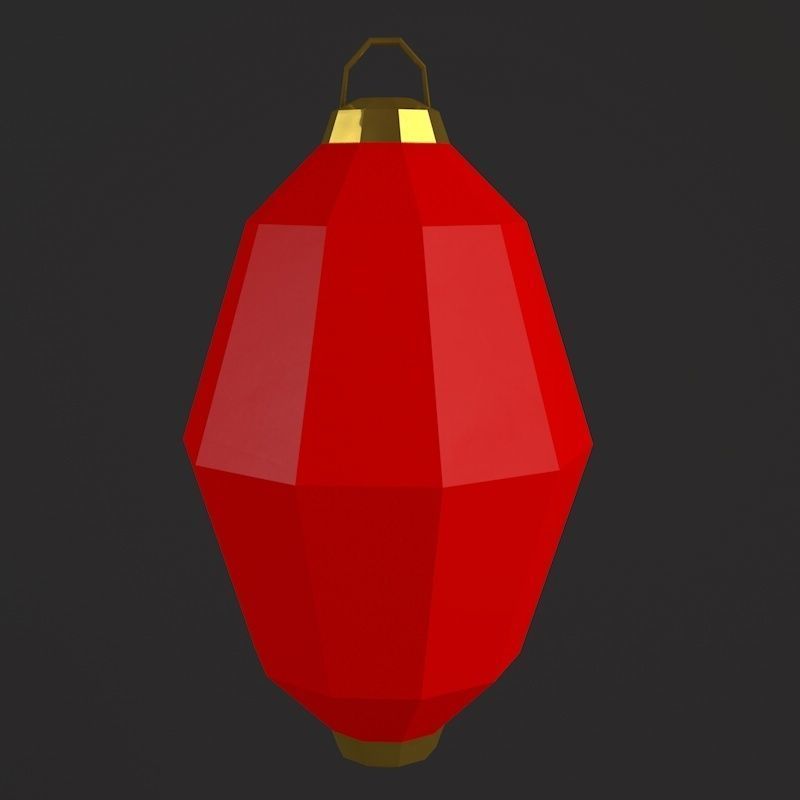 Chinese Lunar New Year Spring Festival Elements 3D Model Collection_32