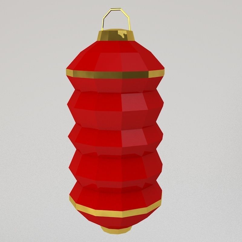 Chinese Lunar New Year Spring Festival Elements 3D Model Collection_46