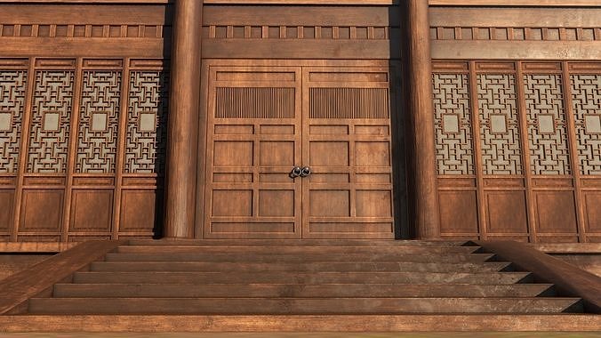 Asian Japanese Realistic Building